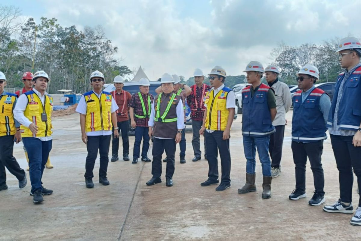 Pembangunan tol Baleno Jambi capai 92,5 persen