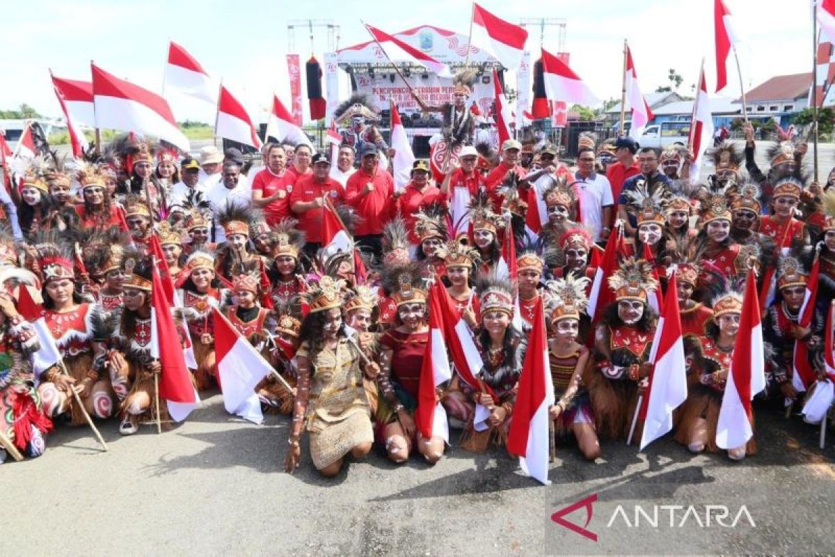 Pembagian 10 ribu bendera di Papua perkuat nasionalisme