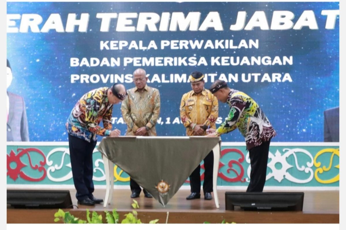 Gubernur Hadiri Sertijab Kepala BPK Kaltara