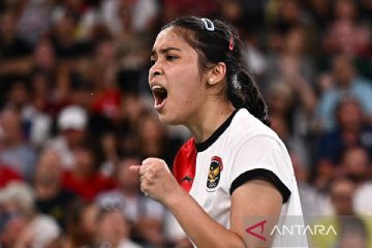 Gregoria menang lawan Kim Ga Eun di perempat final Olimpiade