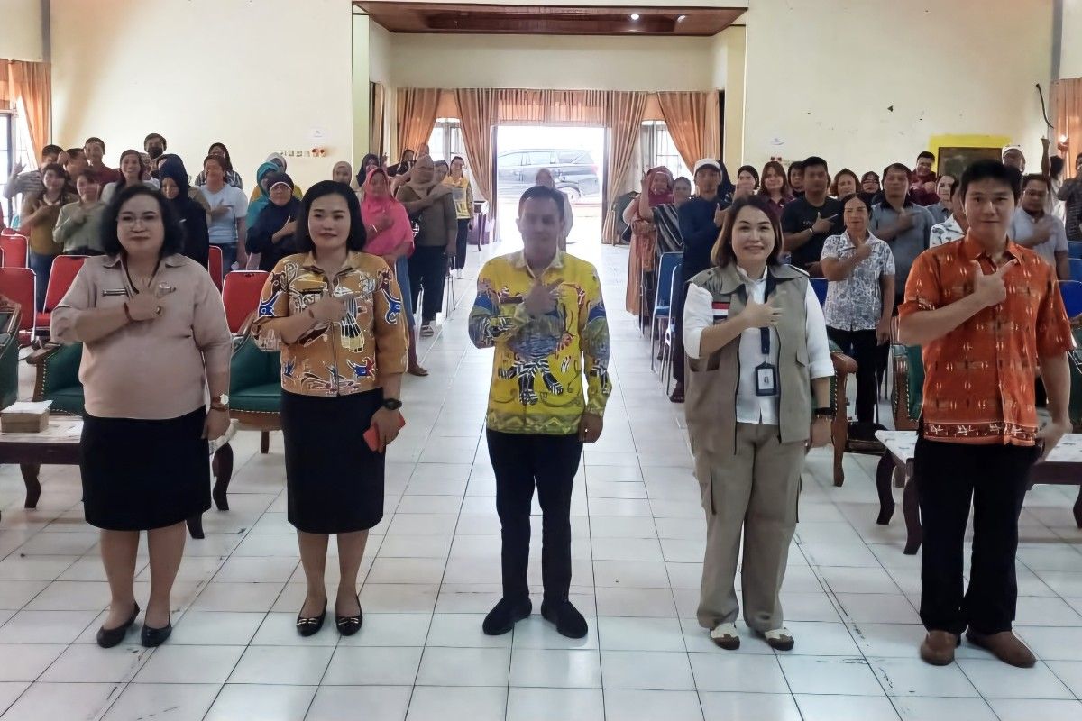 Wujudkan keamanan pangan, BPOM tingkatkan pengetahuan pedagang di Gumas