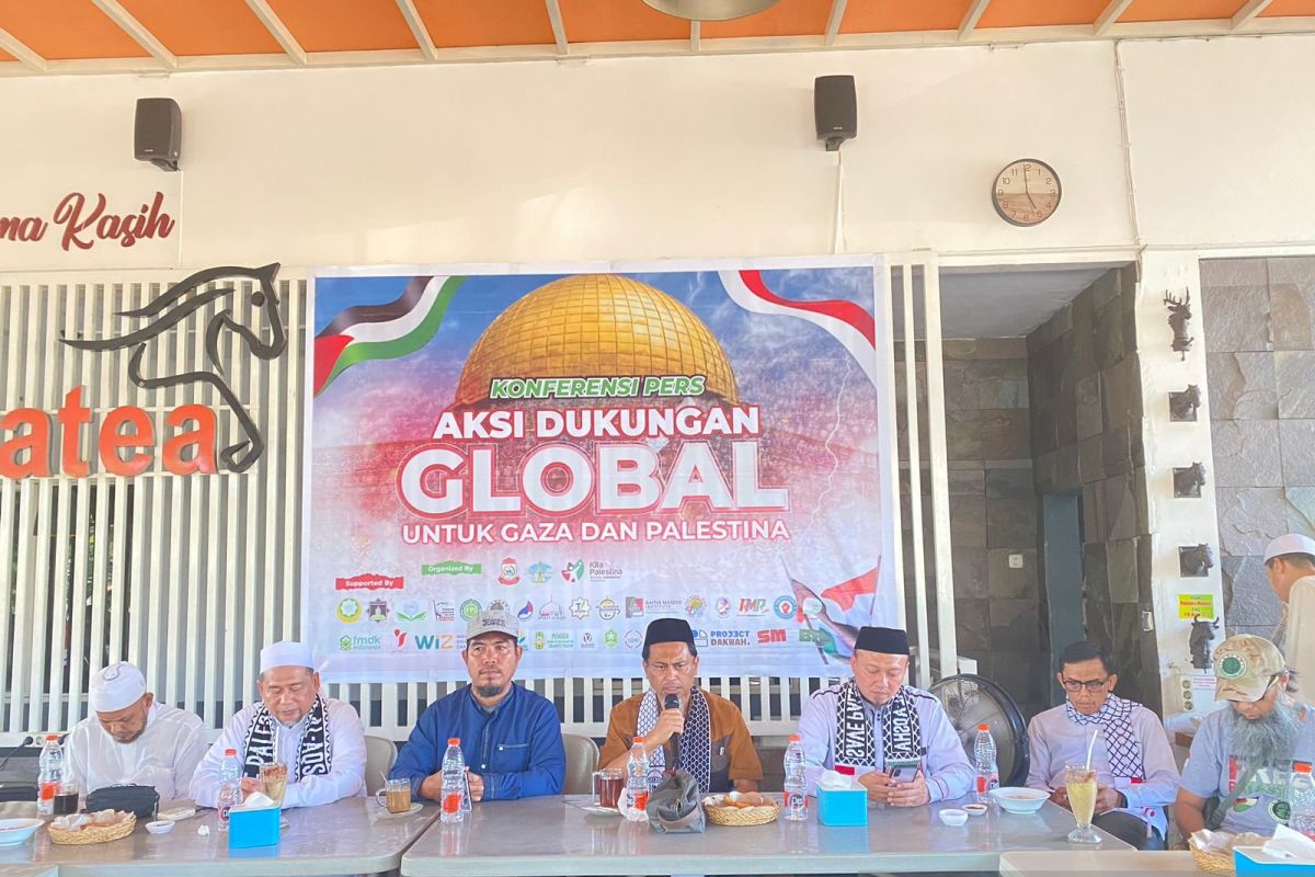 Ormas Islam di Makassar ajak umat ikut aksi dukung Palestina