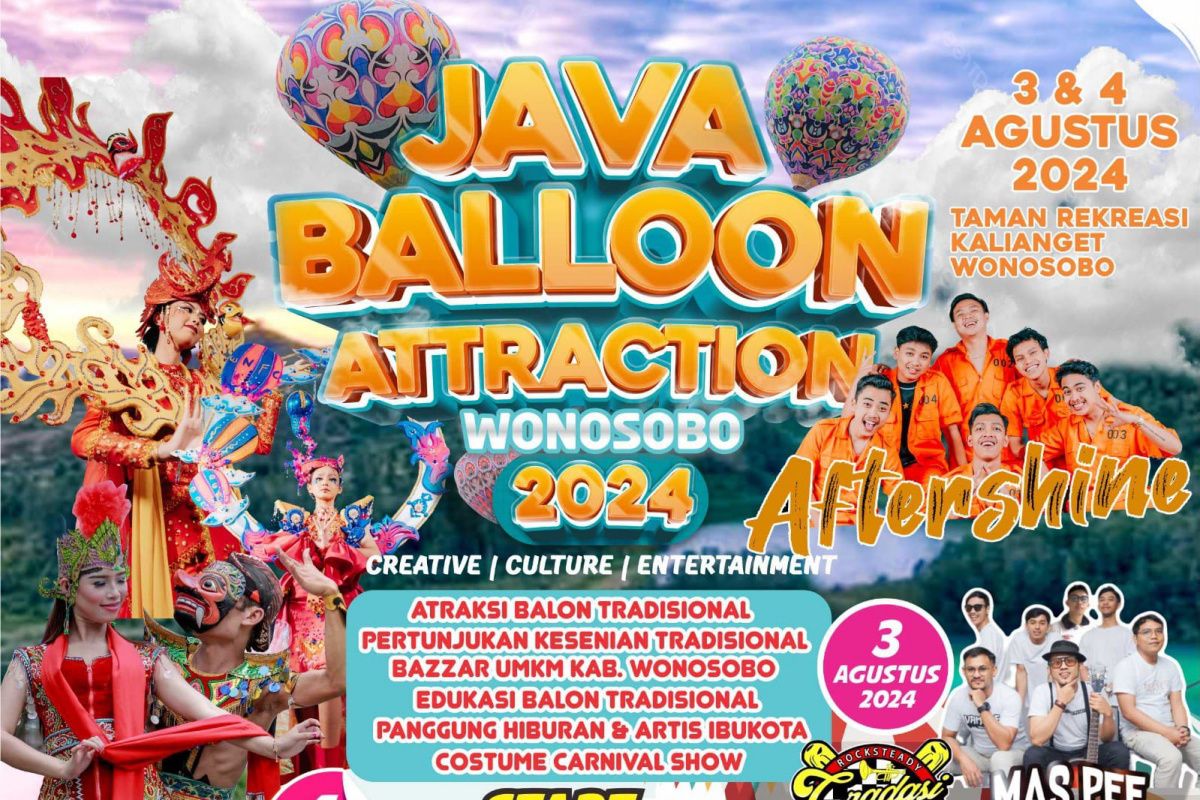 Java Balloon Attraction, kemas balon udara jadi industri pariwisata