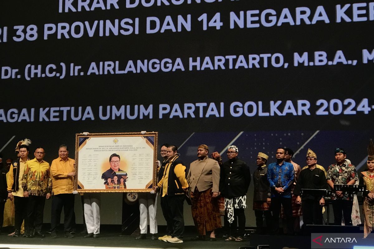 AMPI tegaskan dukung Airlangga maju sebagai Ketum Golkar