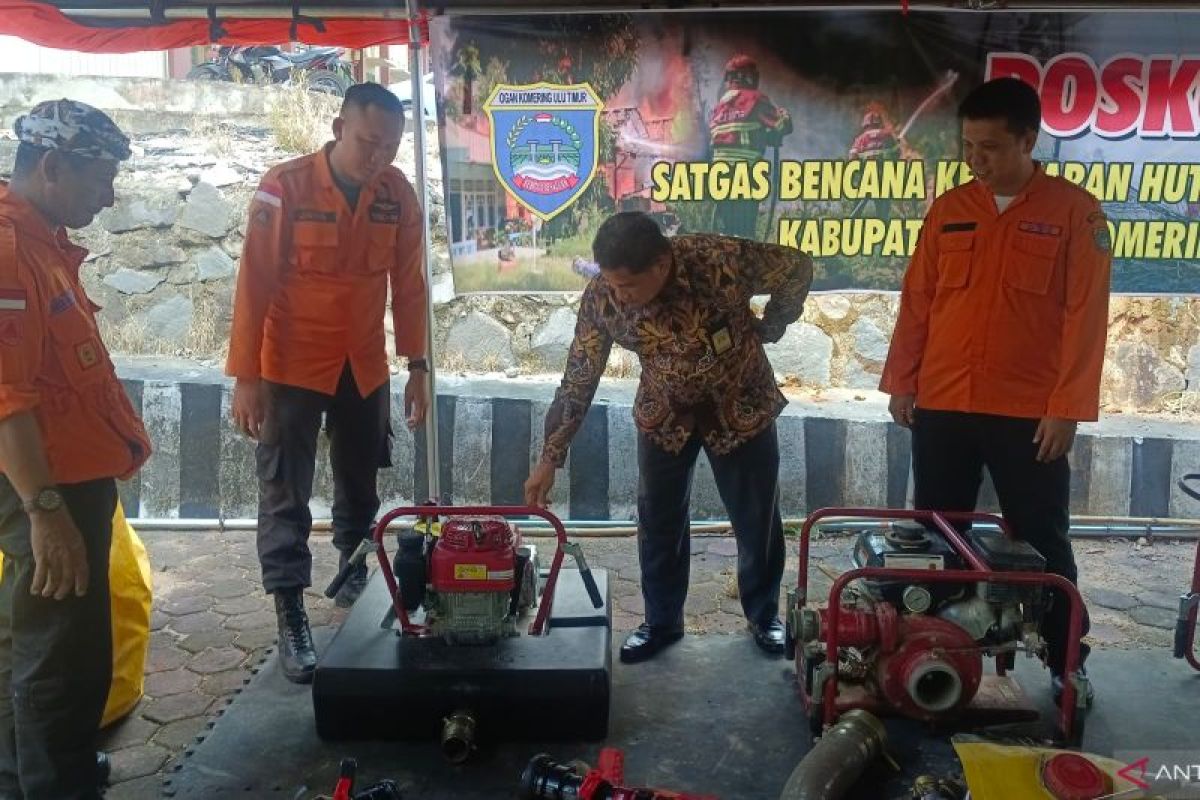 BPBD OKU Timur membentuk posko siaga asap