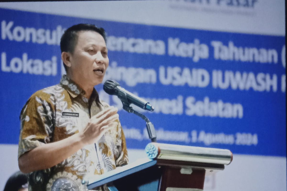 Pemprov Sulsel-USAID meningkatkan akses layanan air minum dan sanitasi