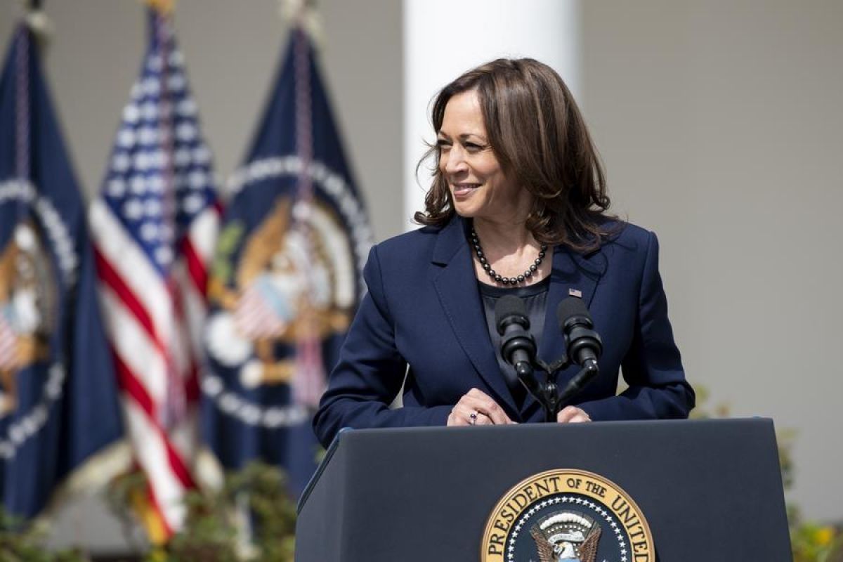 Kamala Harris memenangi pencalonan presiden dari Partai Demokrat