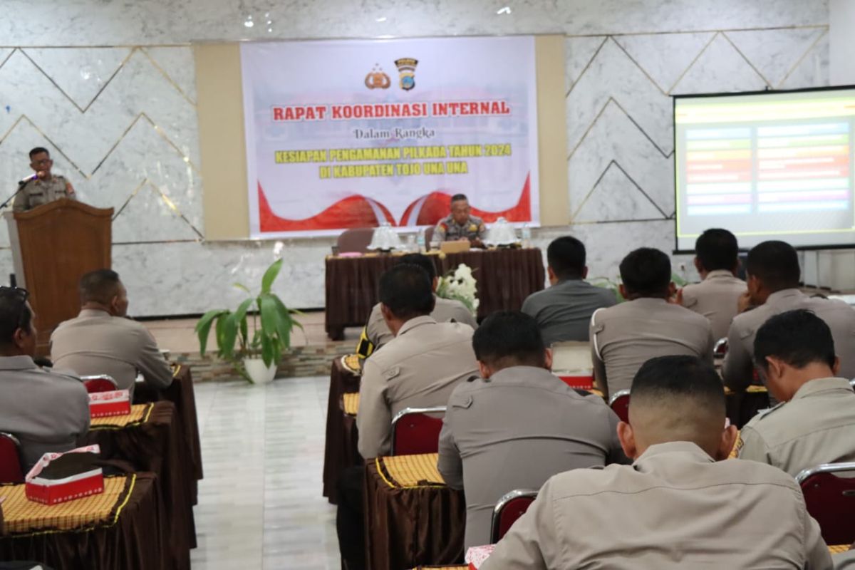 Polres Touna mulai persiapkan pengamanan Pilkada serentak