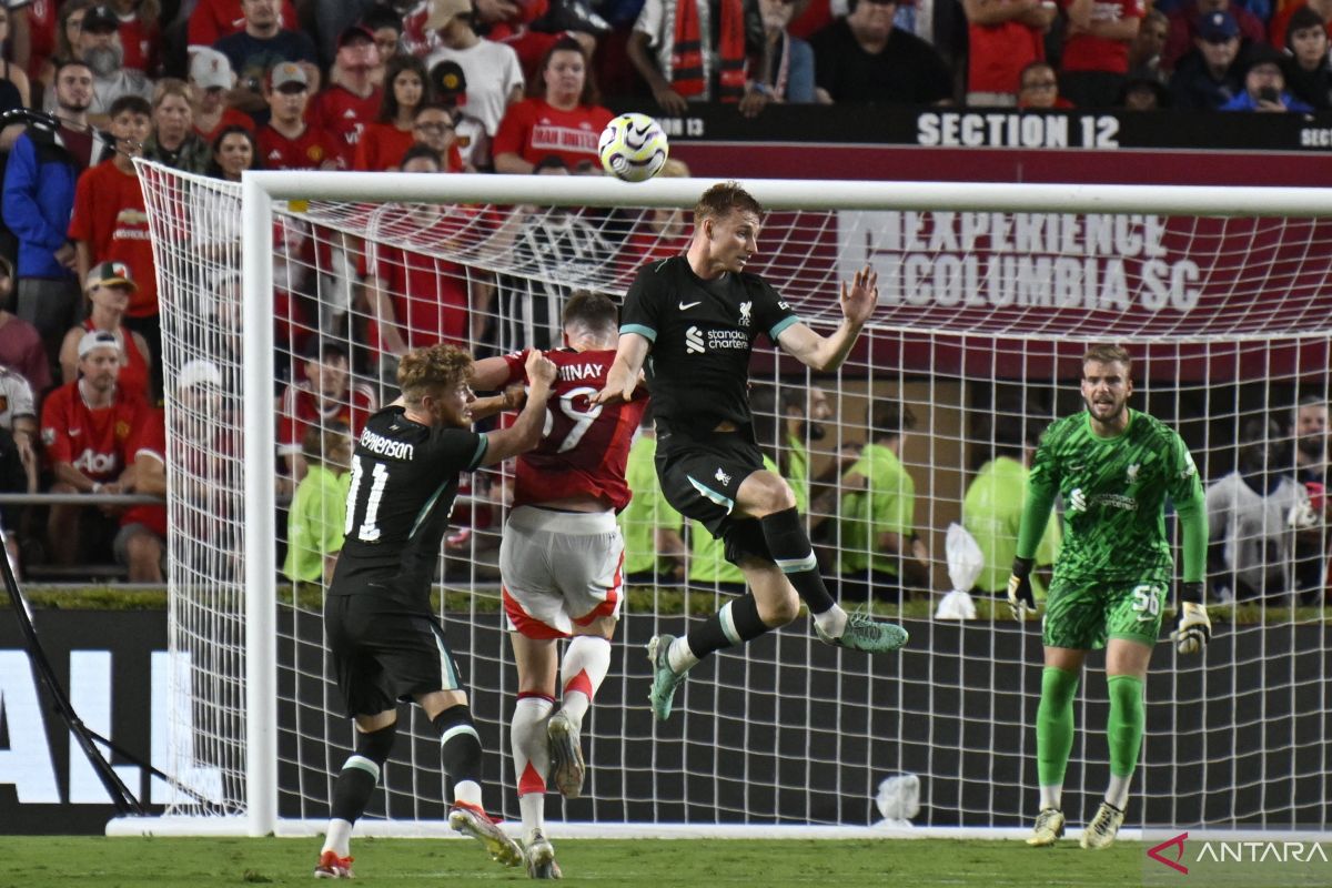 Laga pramusim Liverpool libas Manchester United 3-0 di South Carolina AS