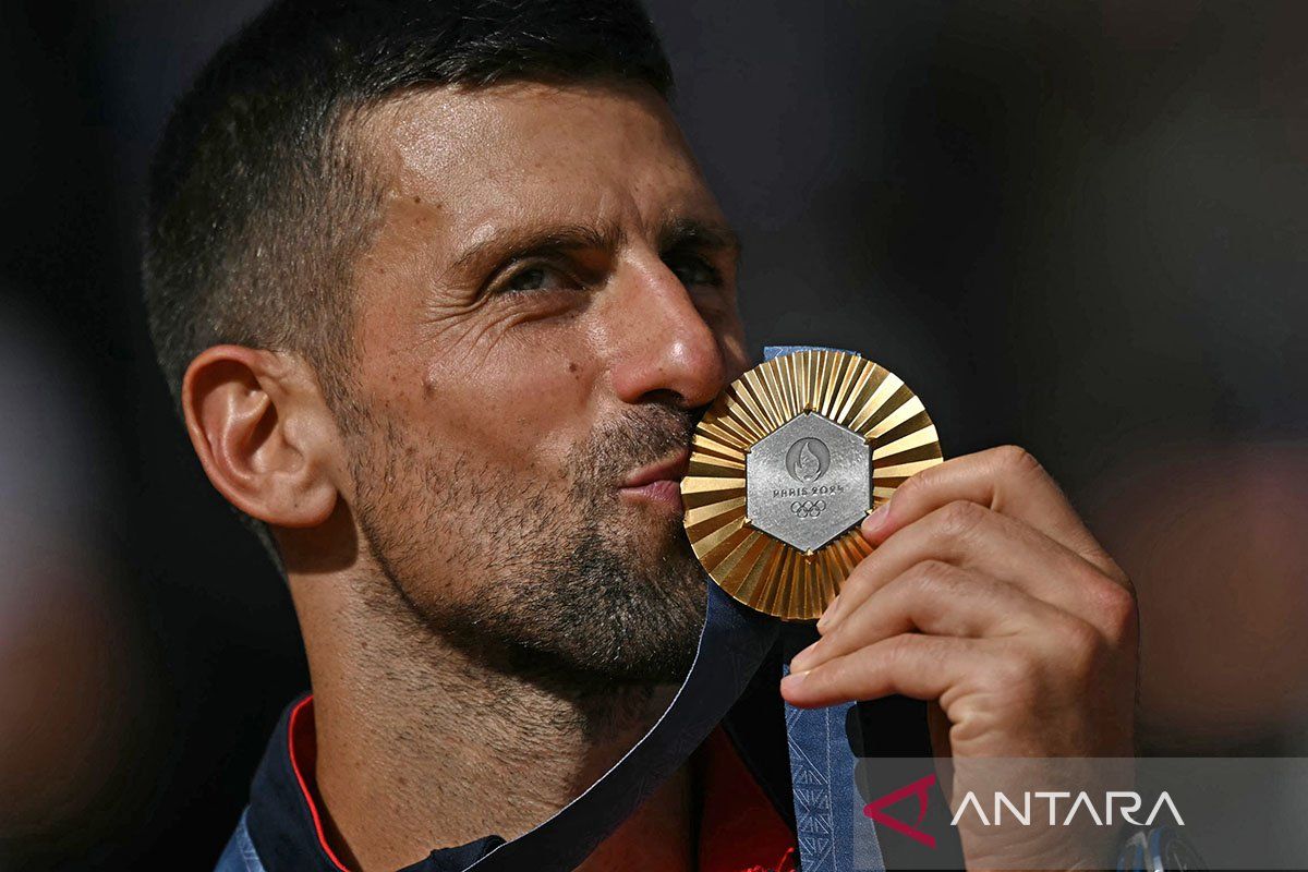 Petenis Djokovic incar Olimpiade 2028 usai raih medali emas