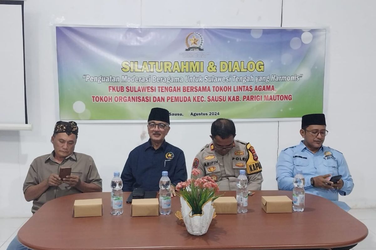 FKUB Sulteng terus gencar sosialisasikan moderasi beragama di Parigi Moutong