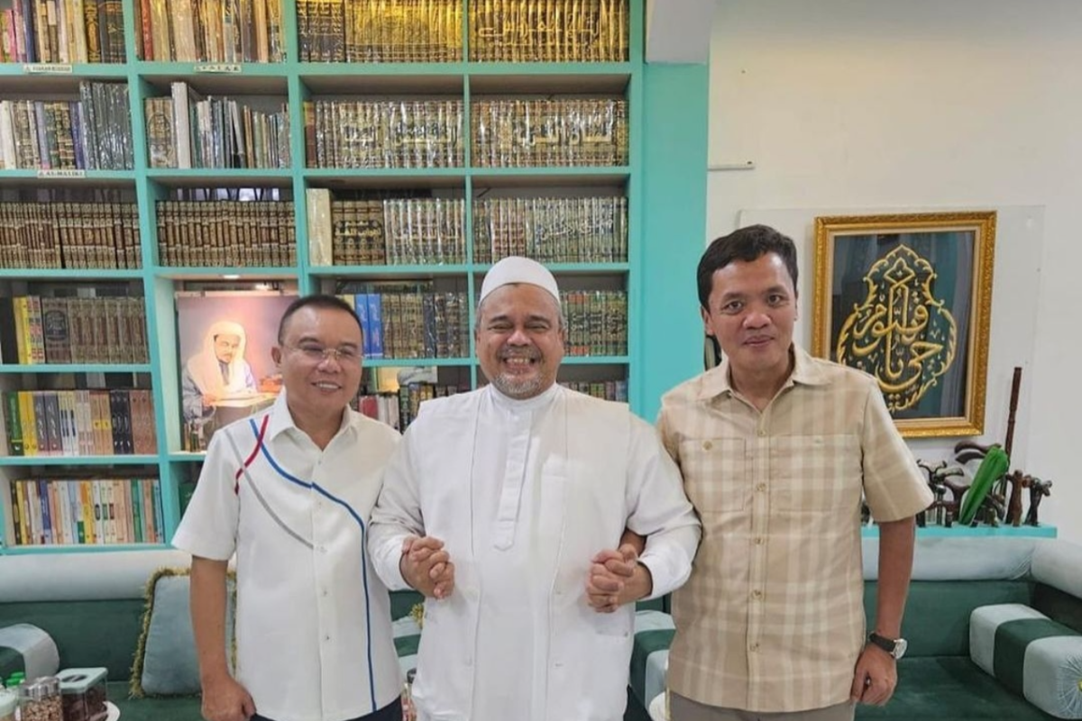 Dua pimpinan Partai Gerindra silaturahim dengan Habib Rizieq