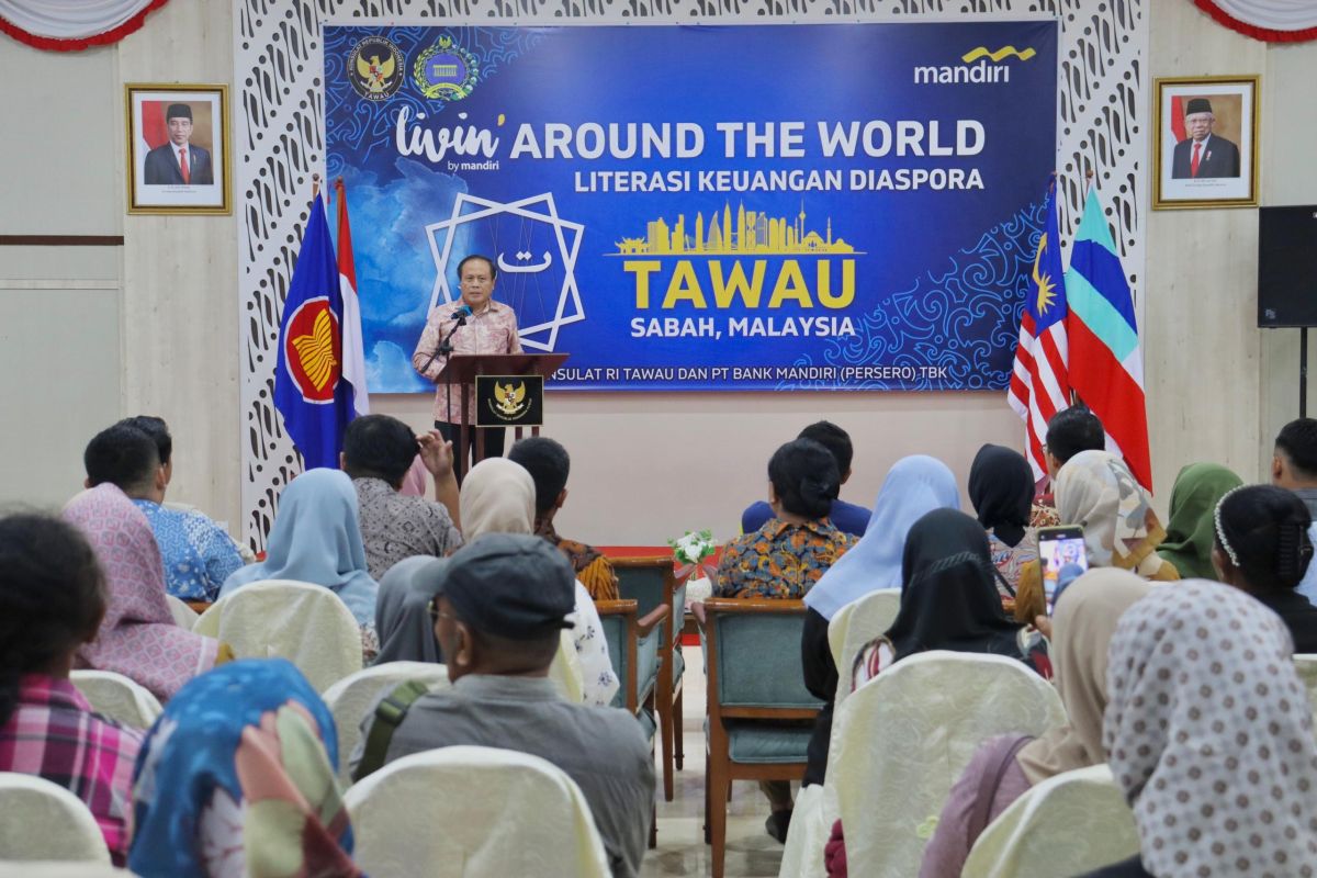 Seratusan lebih WNI di Tawau ikut tingkatkan literasi keuangan