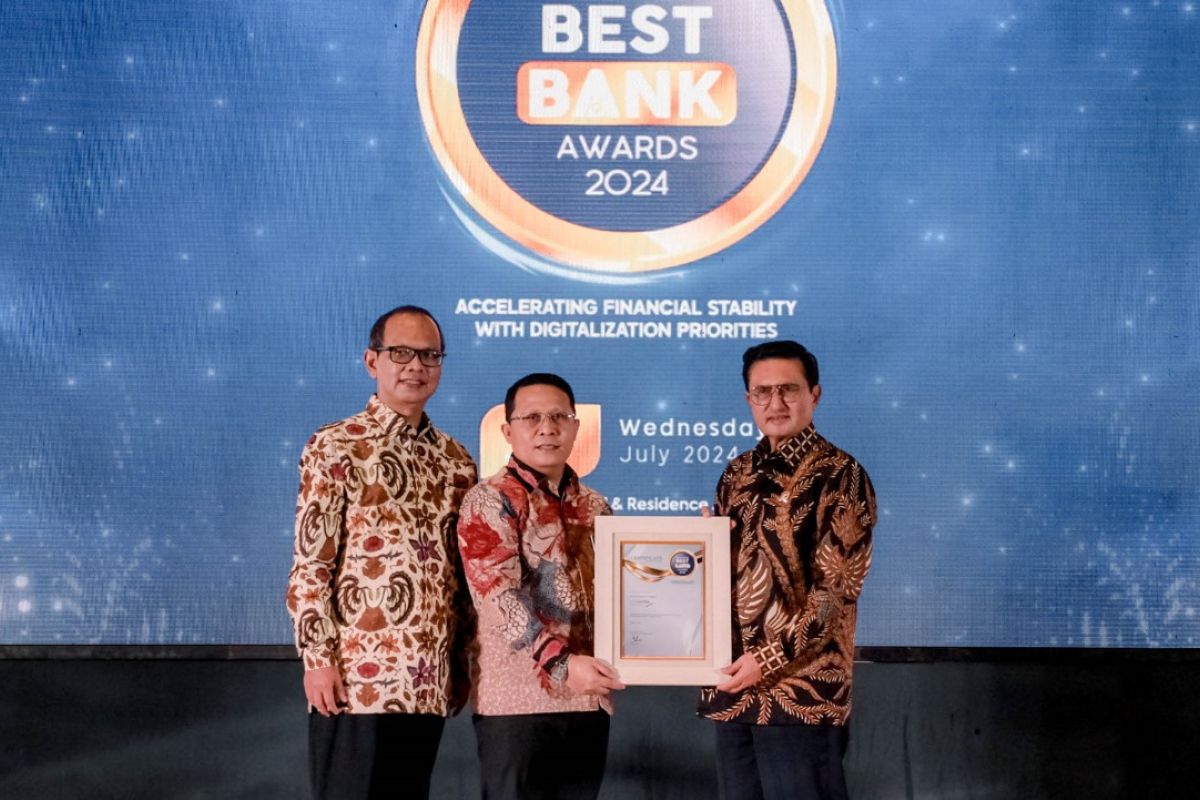 BPD Sultra raih penghargaan Indonesia Best Bank 2024