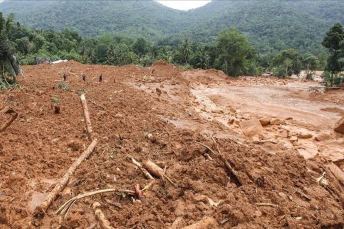 Korban tewas longsor di India 215 orang dan 206 hilang