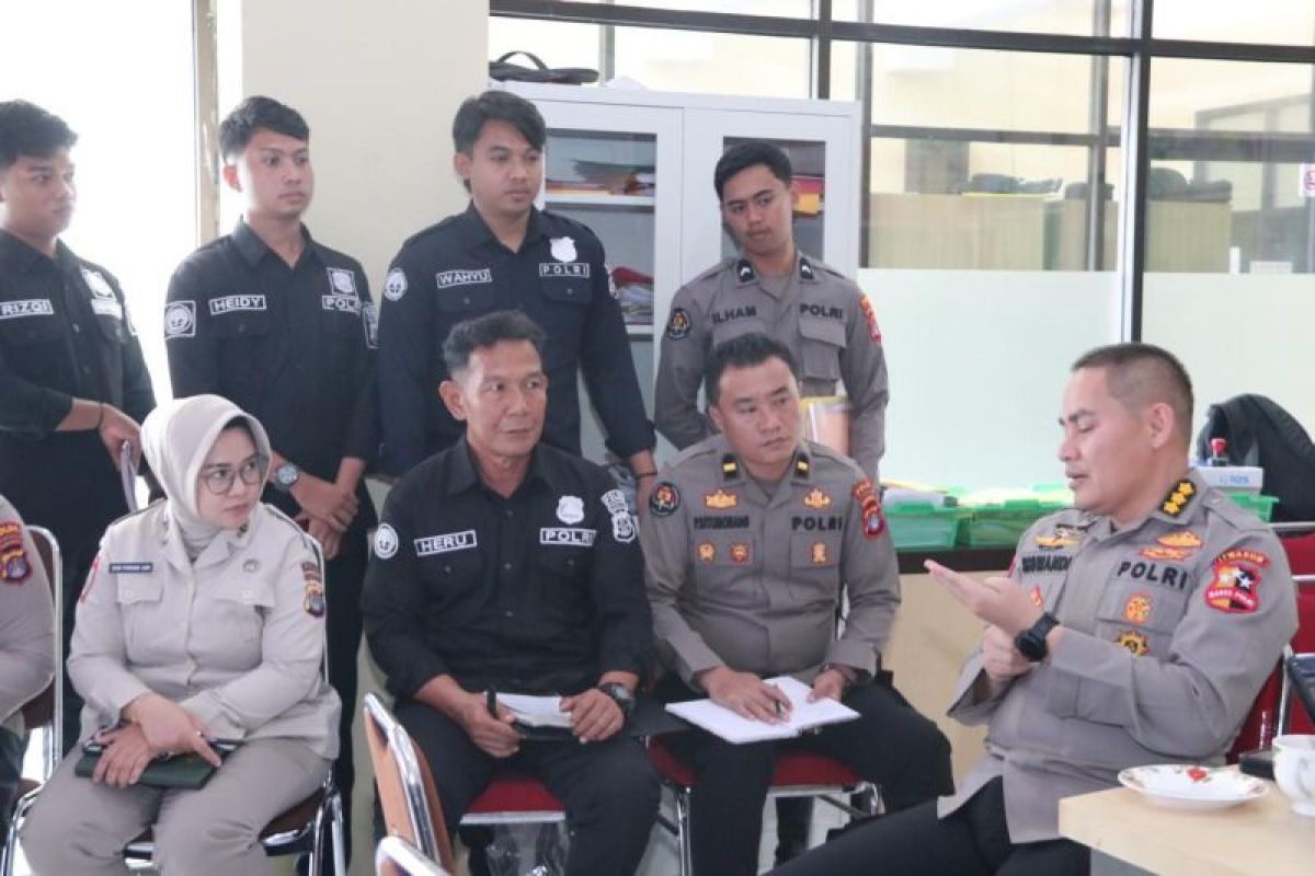 Itwasum Mabes Polri Melaksanakan Verifikasi di Polda Kaltara