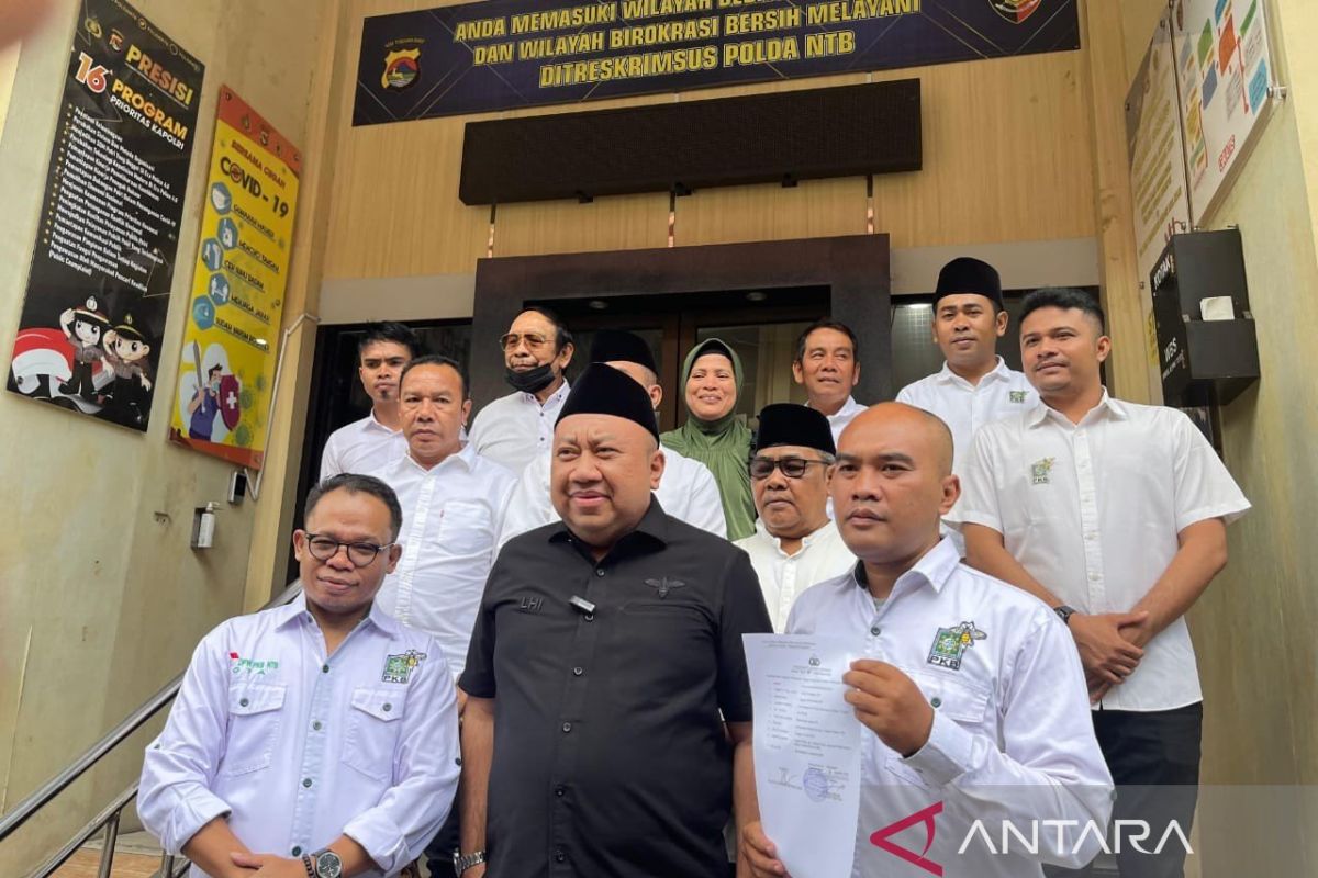 Cemarkan nama baik, PKB laporkan Mantan Sekjen Lukman Edy ke Polda NTB