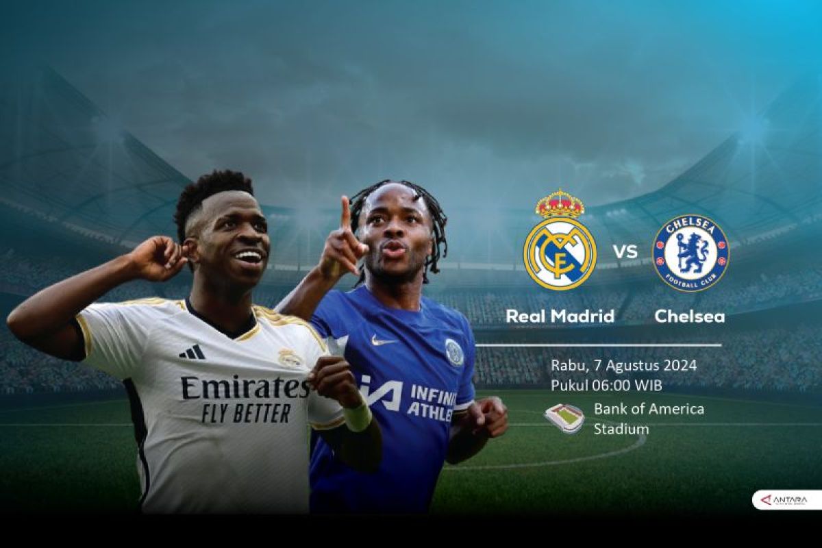 Prediksi Real Madrid vs Chelsea, skor, head to head, susunan pemain