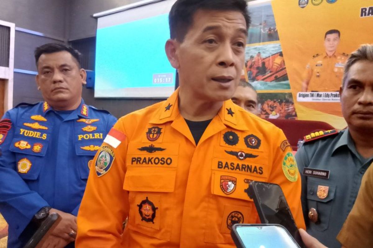 SAR Palu menggelar latihan gabungan tingkatkan kesiapsiagaan bencana