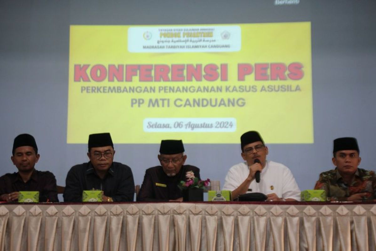 MTI Canduang ungkap perkembangan penanganan kasus asusila