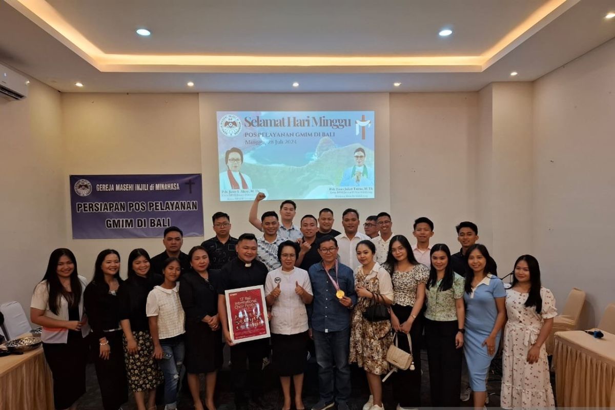 Pemuda GMIM Sinonsayang raih "Gold Medal" di Bali International Choir Festival