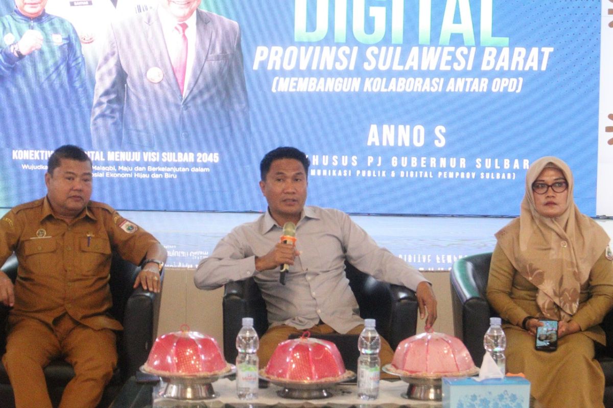 Sulbar memperkuat agen kehumasan sebarkan informasi pembangunan