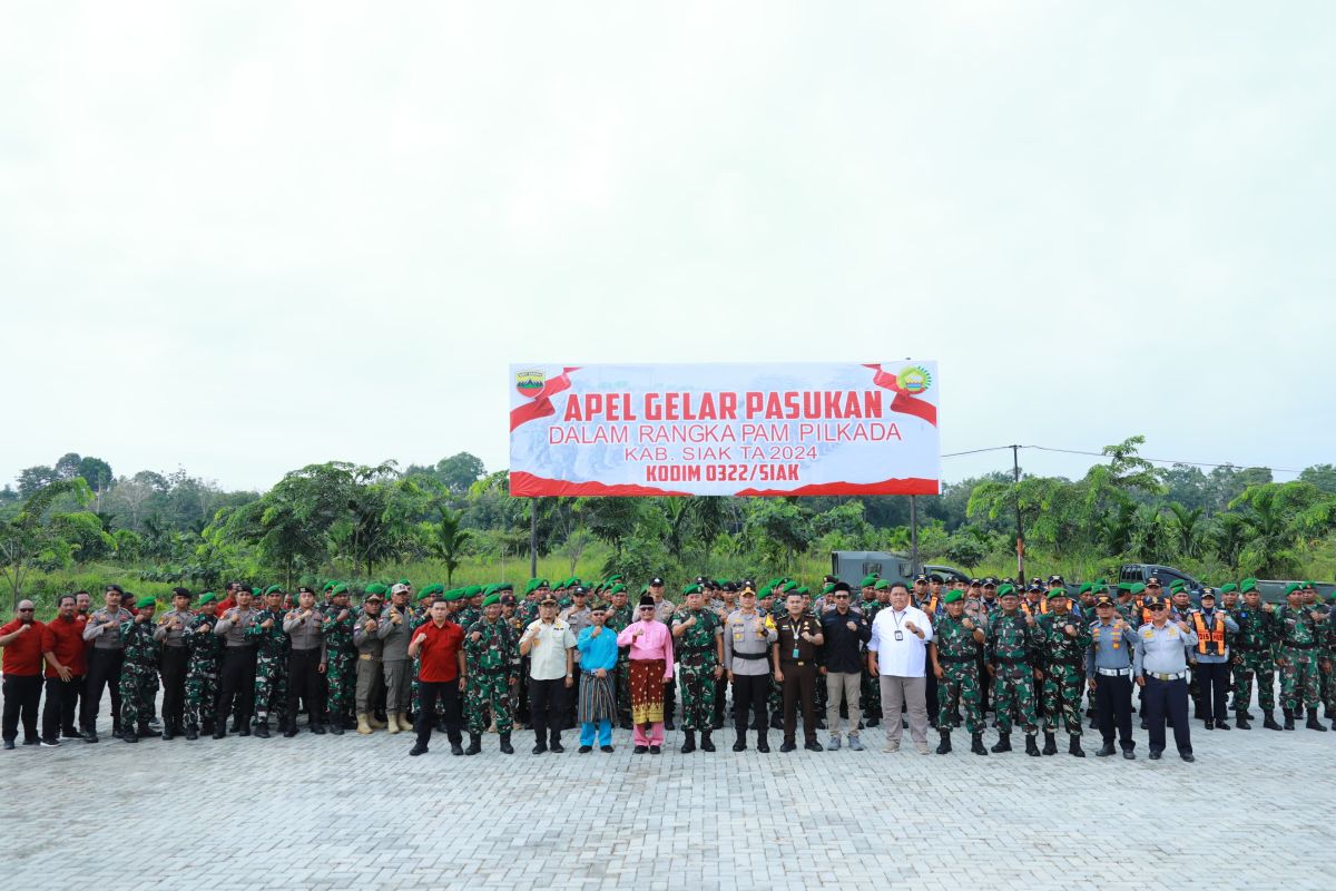 Kodim Siak kerahkan 120 personel amankan pilkada