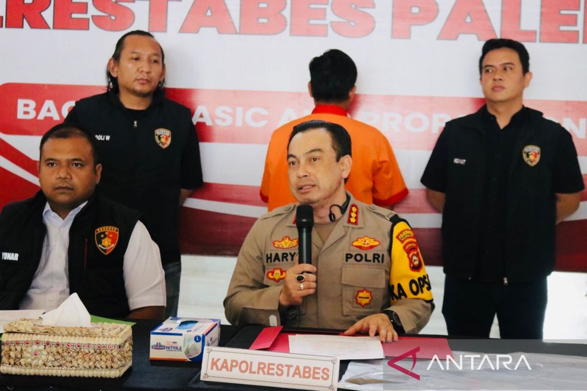 Polisi Palembang ungkap motif pembunuhan berencana di pintu Tol Keramasan