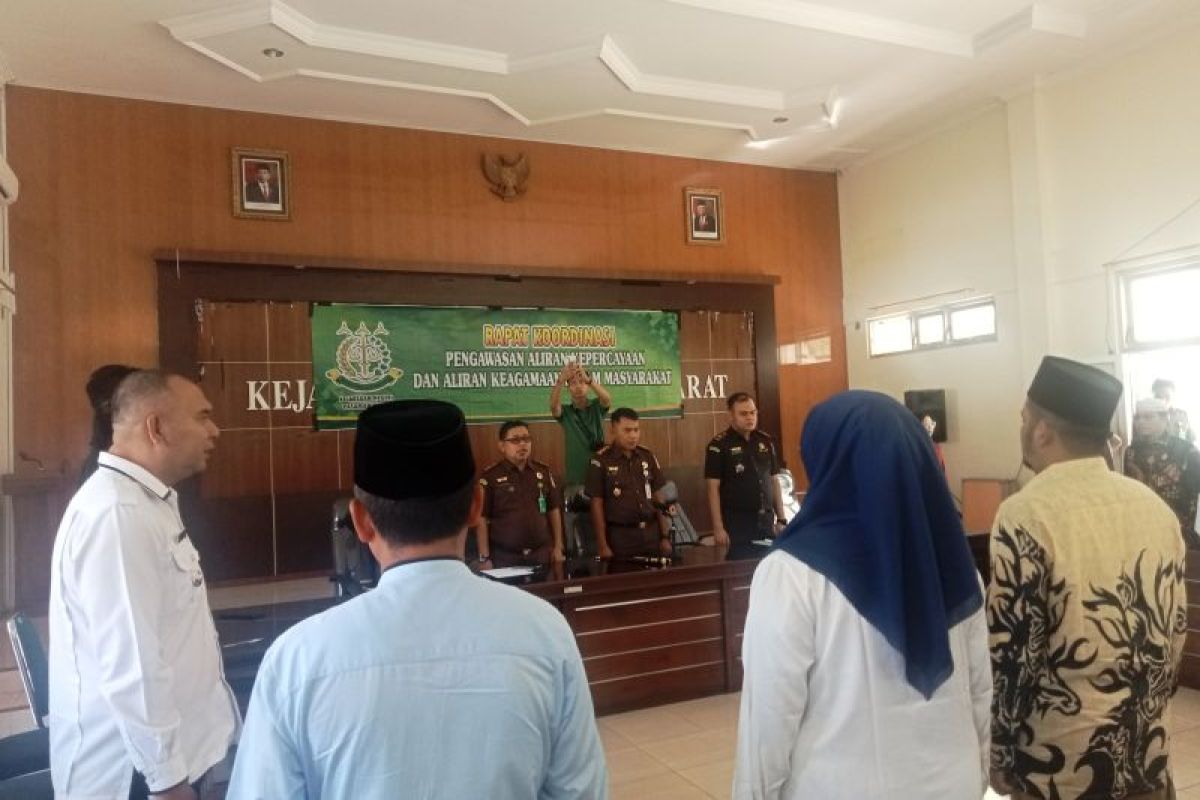 Tim Pakem Pasaman Barat pantau dan awasi aliran kepercayaan