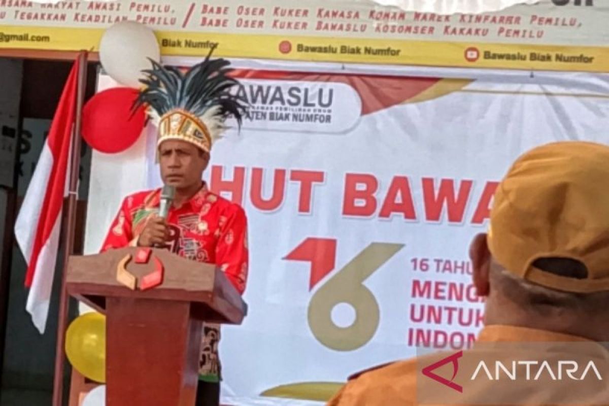 Bawaslu Biak sediakan posko pengaduan kawal hak pilih Pilkada  2024