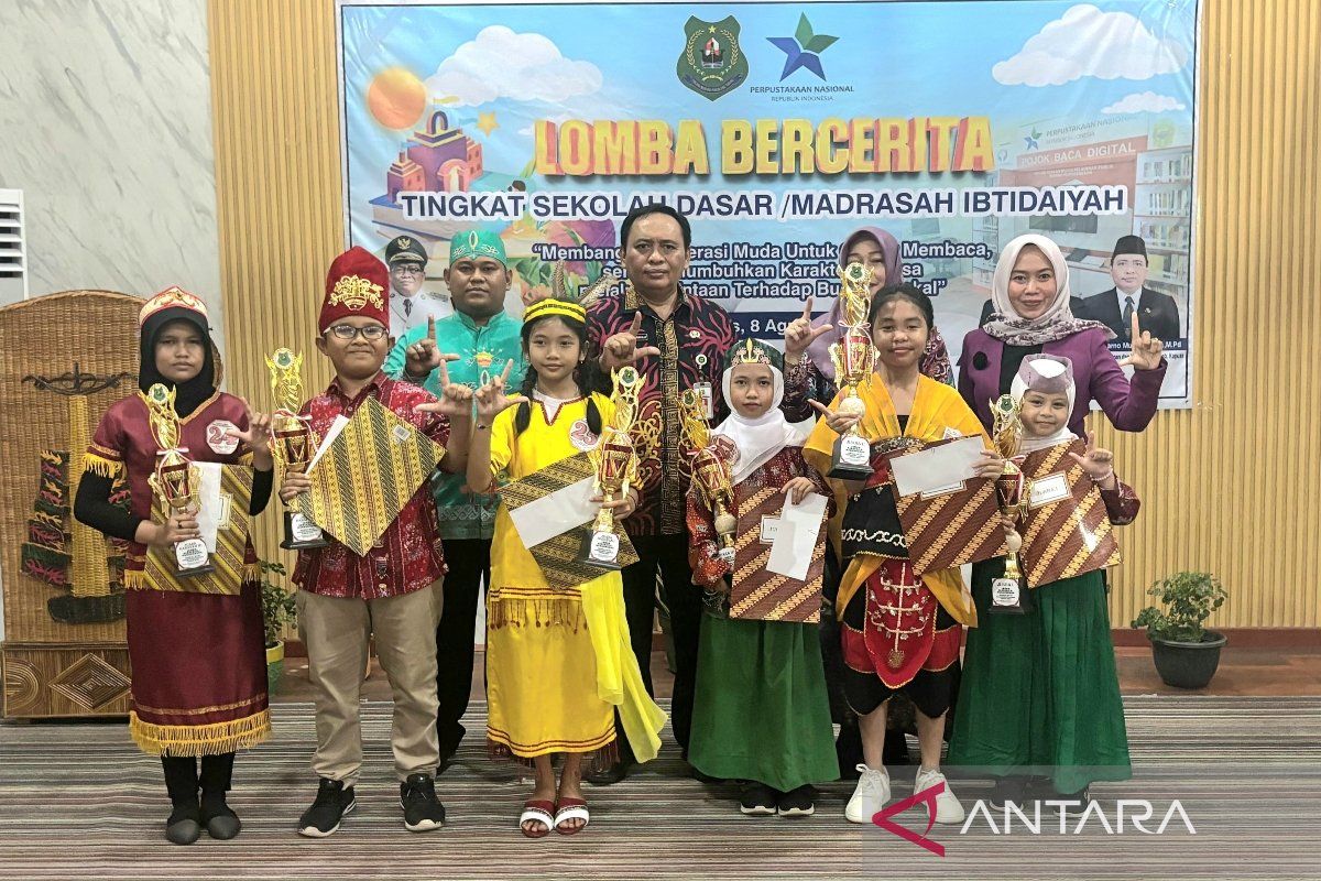 Pelajar di Kapuas antusias ikuti lomba bercerita