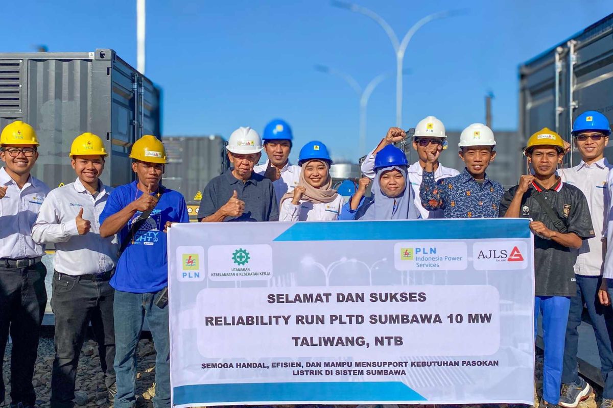 PLN operasikan mesin 10 MW perkuat keandalan sistem Sumbawa