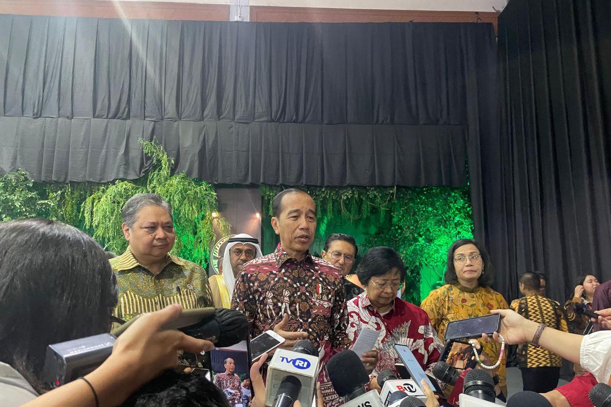 Presiden Jokowi: Anggaran upacara HUT RI wajar naik, diadakan di dua tempat