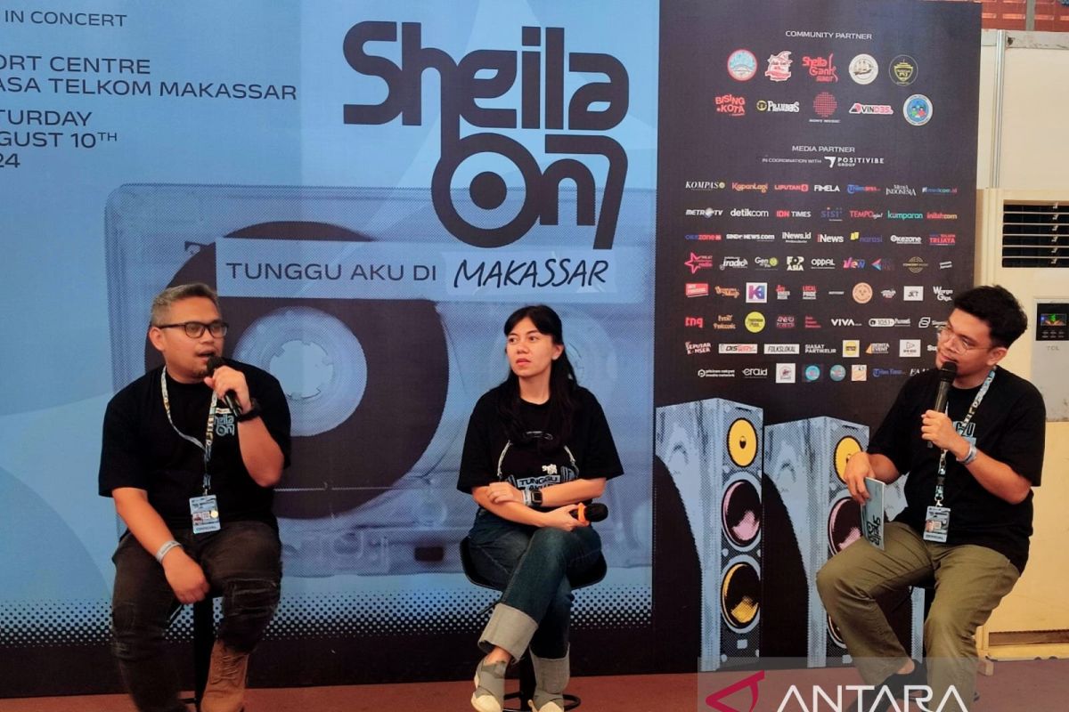 Promotor klaim penonton Sheila On7 di Makassar mencapai 20 ribuan orang