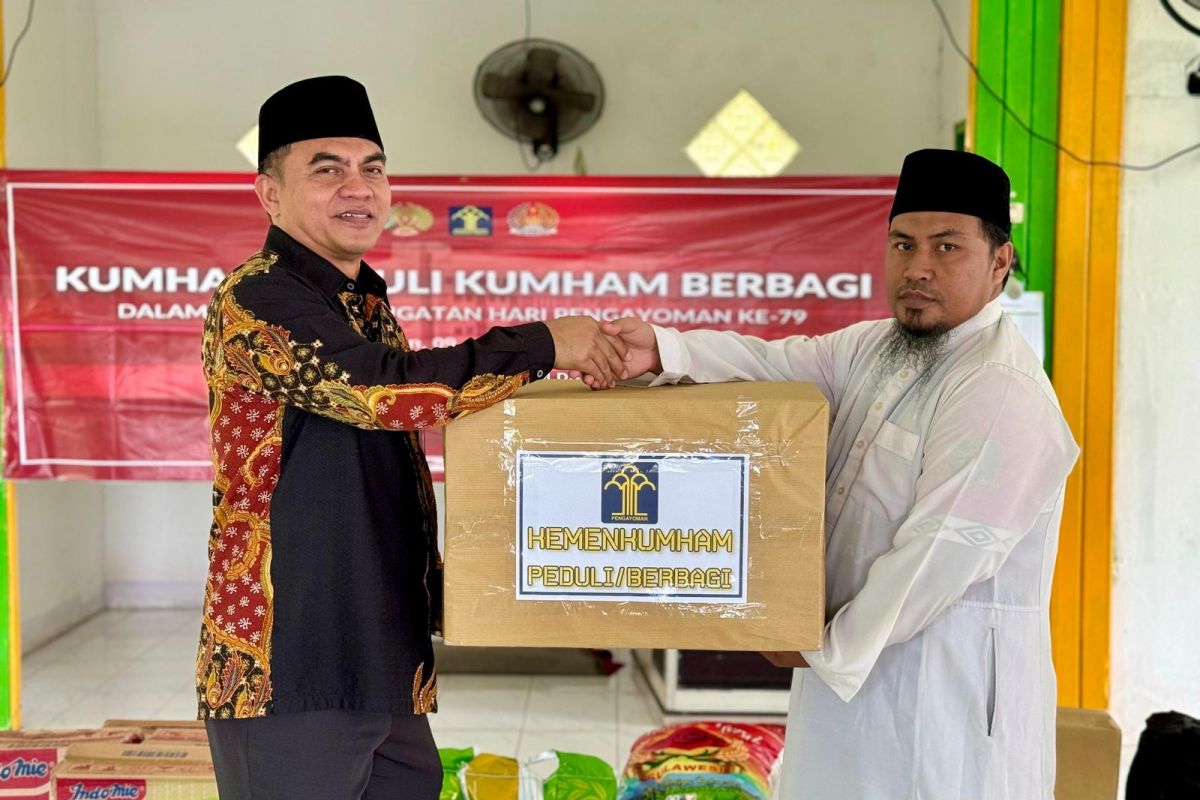 Lapas Tarakan Serahkan Bantuan Sosial ke Yayasan Raudhatul Jannah