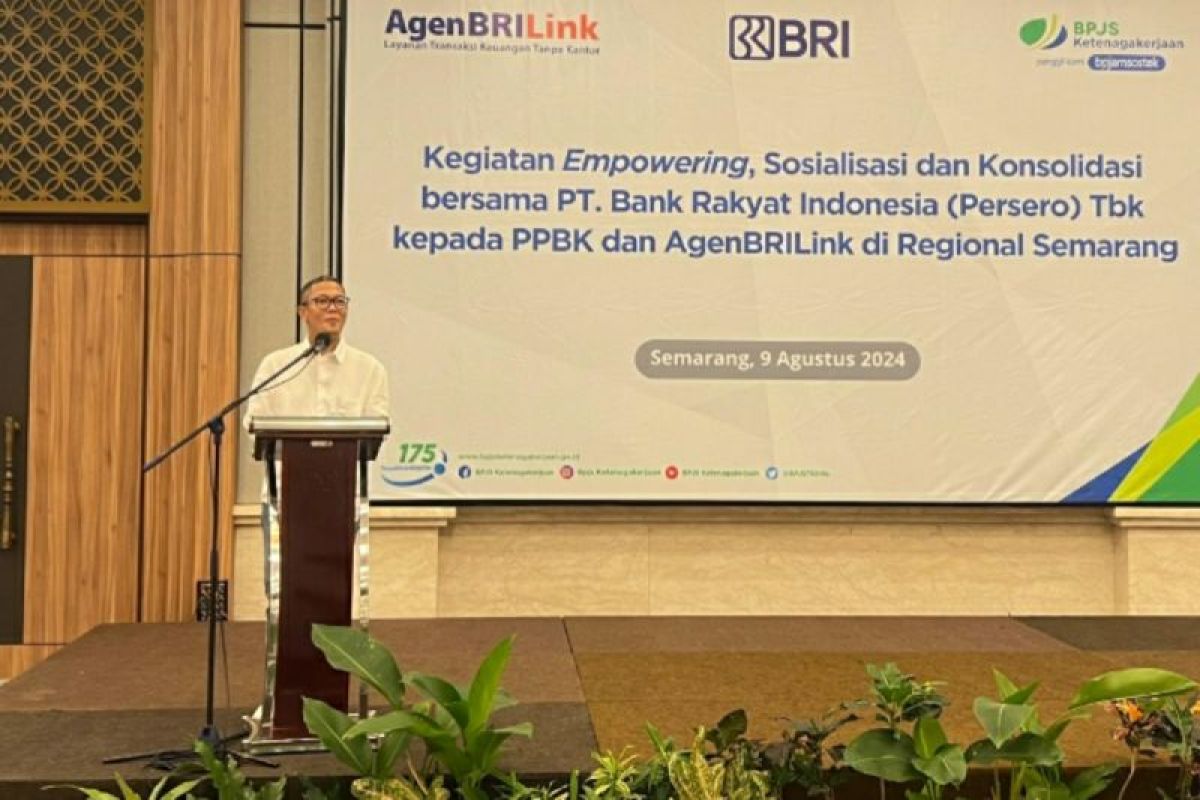 Tingkatkan "coverage", BPJS Ketenagakerjaan tingkatkan efektivitas kolaborasi agen BRILink