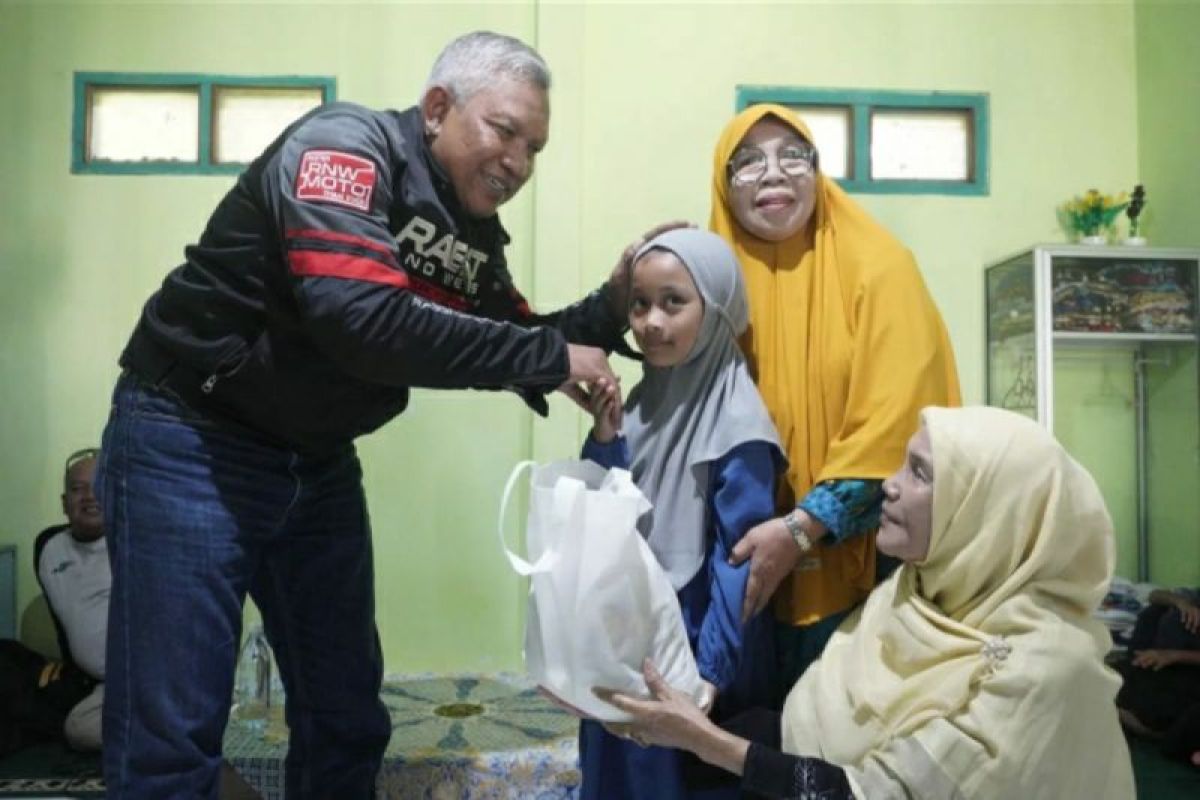 Bikers Kemenkumham Jateng gelar "touring" dan baksos