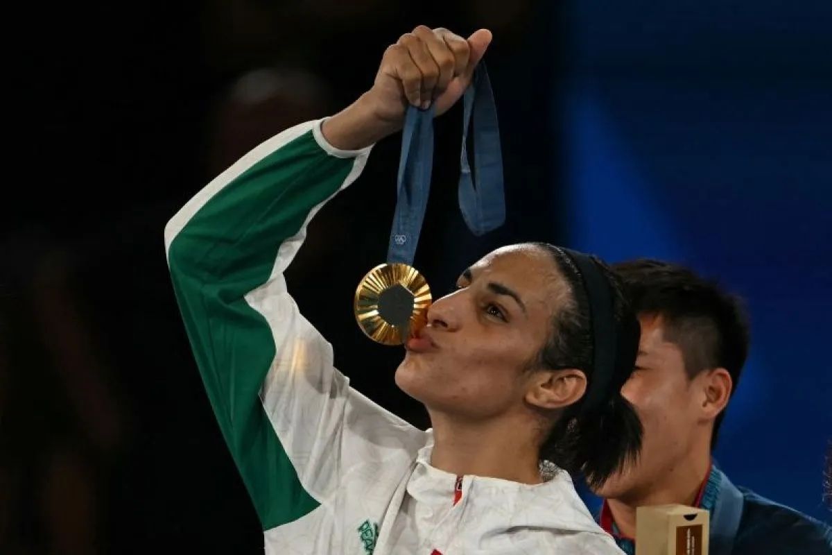 Imane Khelif raih emas Olimpiade 2024, kalahkan petinju wanita China