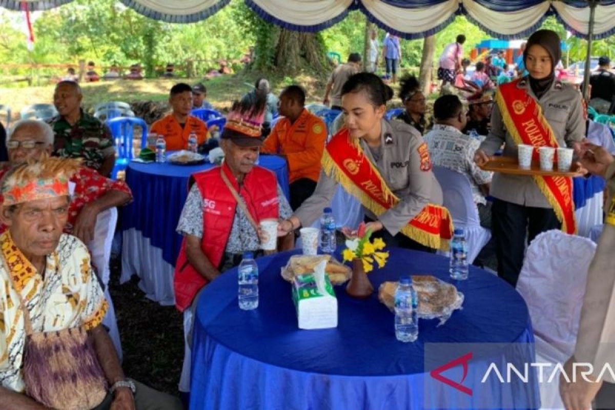 Polres Biak hadirkan pelayanan Kopi Keliling Kamtibmas