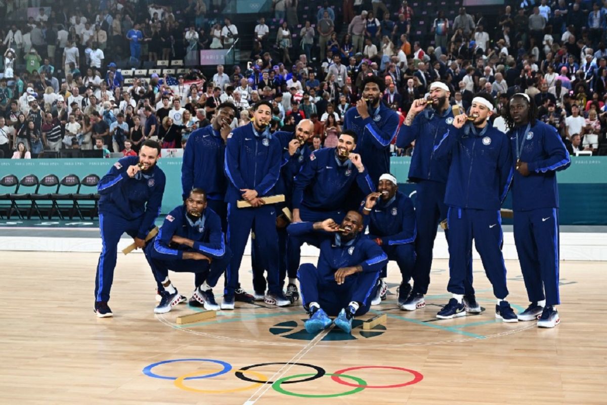 AS raih emas kelima beruntun di Olimpiade usai kalahkan Prancis 98-87