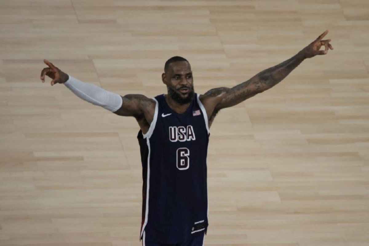 LeBron James jadi MVP bola basket di Olimpiade Paris 2024