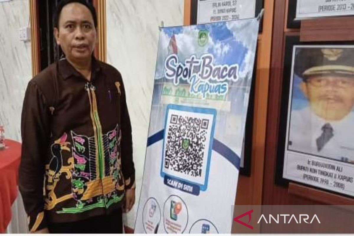 Disarpustaka Kapuas luncurkan program Spot Baca Digital