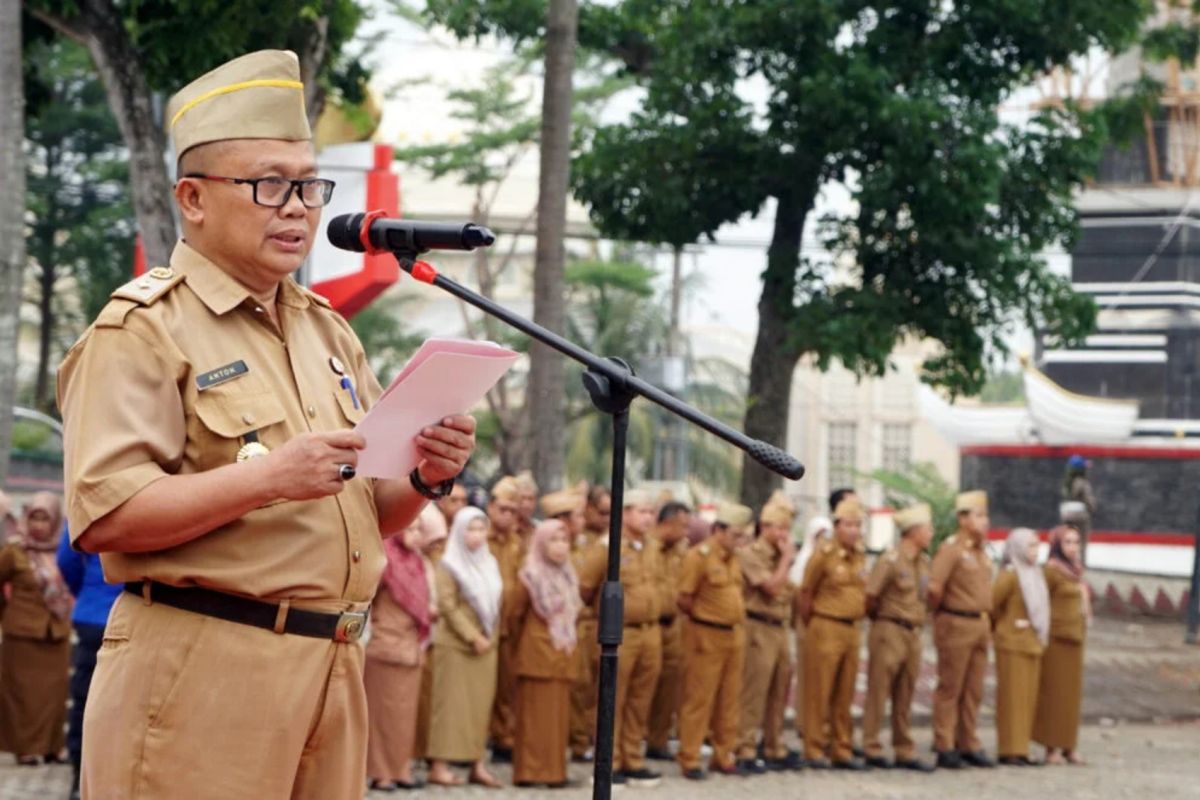 Jelang HUT RI, perangkat daerah Pemkab Lamsel diimbau pasang umbul-umbul