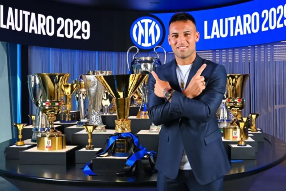 Lautaro Martinez diperpanjang kontraknya oleh Inter hingga 2029