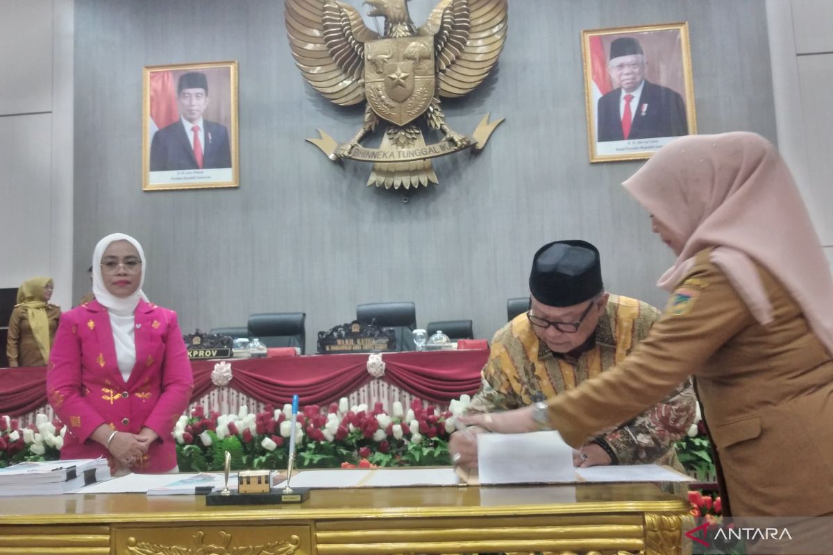 DPRD dan Pemprov Sulteng sepakati perubahan KUA APBD dan PPAS tahun 2024