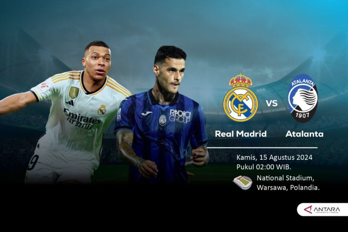 Prediksi Real Madrid vs Atalanta, skor, head to head, susunan pemain