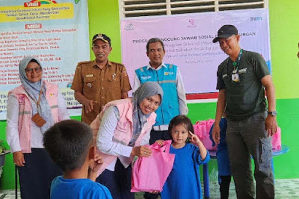 Hari Anak Nasional, Srikandi PLN hadir di PAUD IT Mutiara