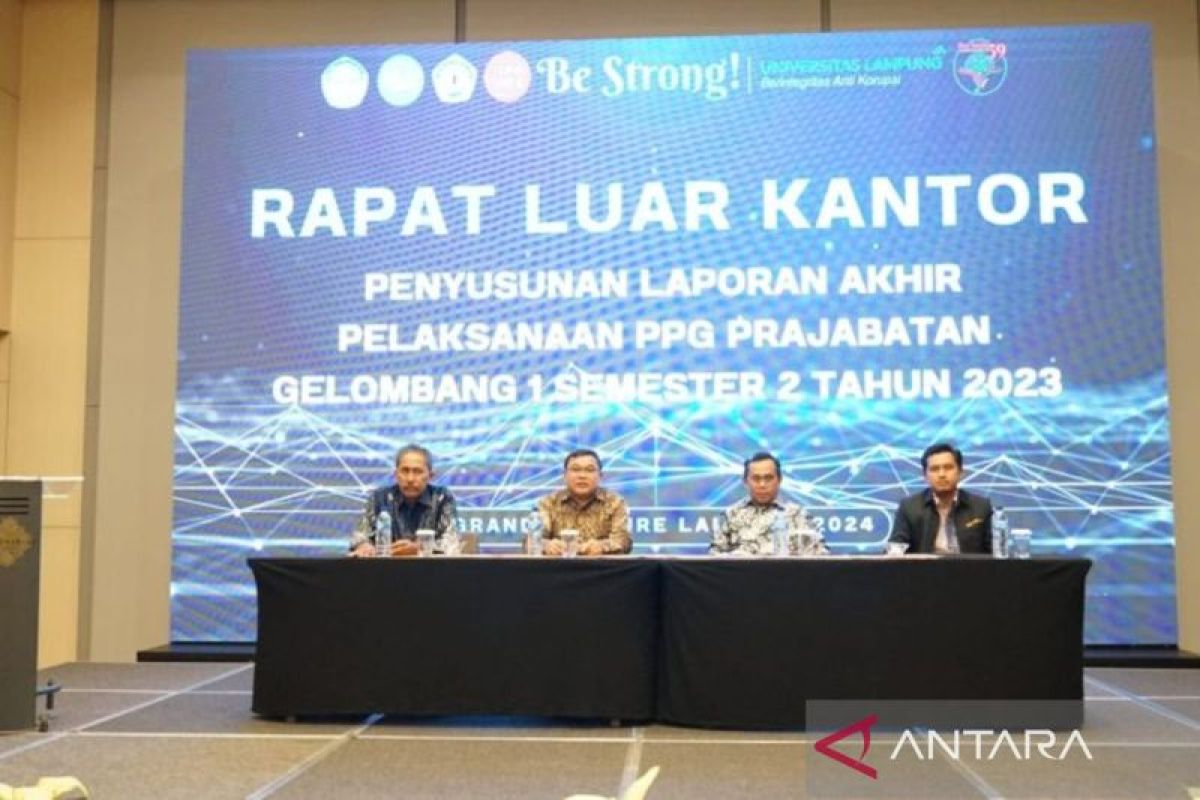 FKIP Unila gelar RLK penyusunan LAP PPG prajabatan gelombang 1 semester 2/ 2023