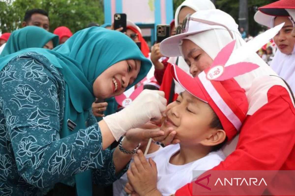 PKK Selayar menggelar PIN Polio tahap dua secara serentak