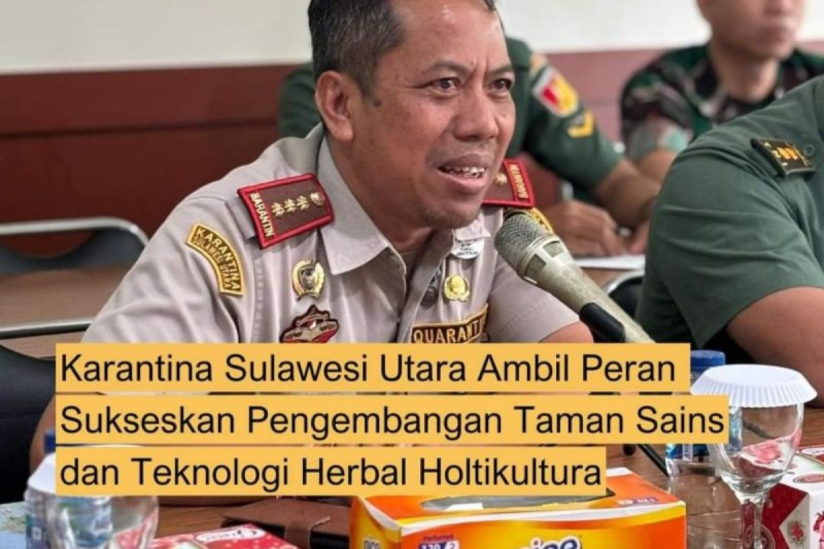 Karantina Sulut percepat pengembangan TSTH2 sukseskan PSN